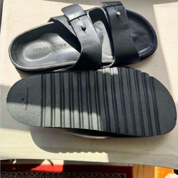 Jenni Kayne Hutton Slide Sandals in Black. - size 38 or 7.5  brand new! - Picture 4 of 5